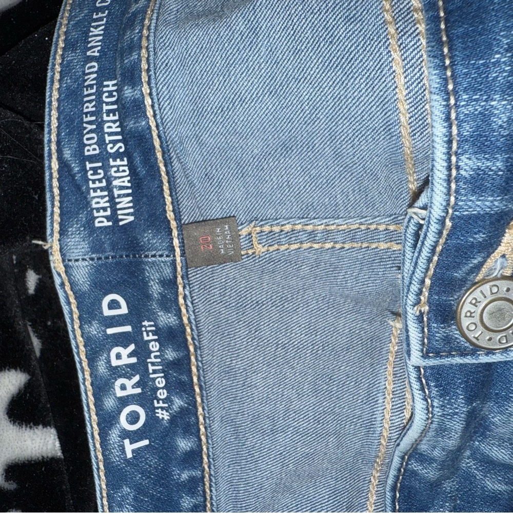 Torrid Relaxed Fit Blue Jeans